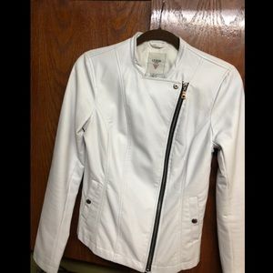 Guess vegan leather moto jacket